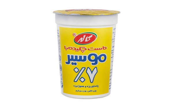 ماست چکیده موسیر کاله مقدار 450 گرم