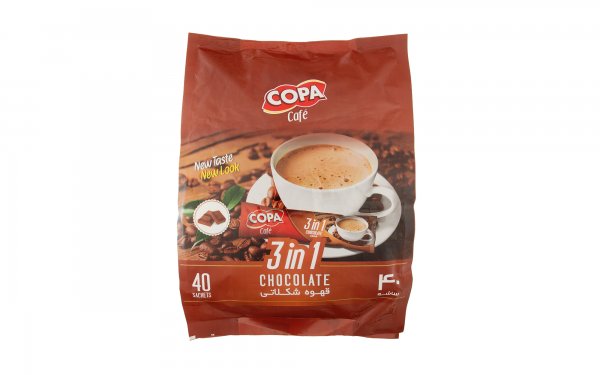 قهوه شکلاتی 3 در 1 کوپا بسته 40 عددی