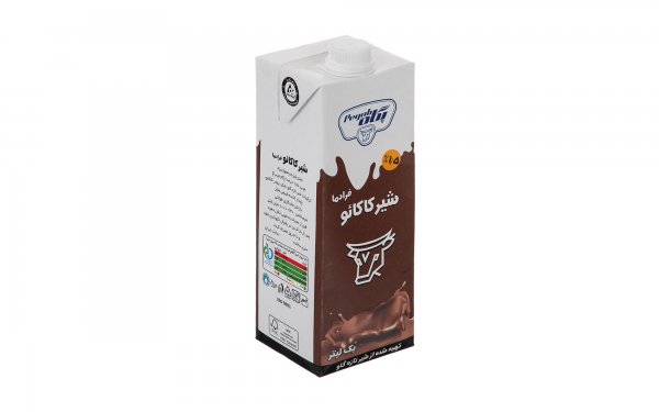شیر کاکائو فرادما کم‌چرب پگاه مقدار 1 لیتر