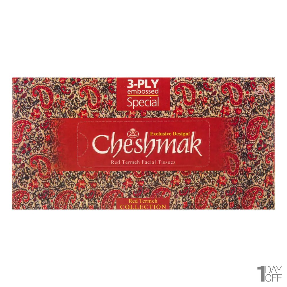 دستمال کاغذی چشمک 100 برگ 3 لایه