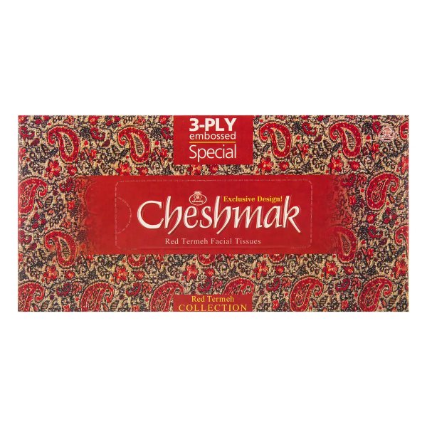 دستمال کاغذی چشمک 100 برگ 3 لایه