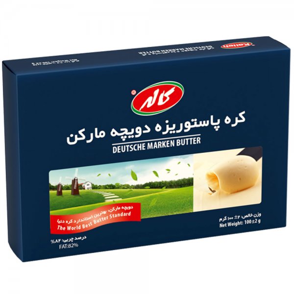 کره پاستوریزه دویچه مارکن کاله مقدار 100 گرم