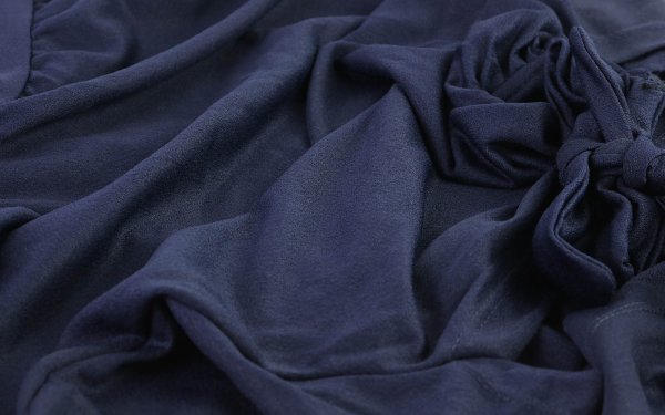 تاپ دورگردنی پلی‌استر فری‌سایز سرمه ای کد2324 