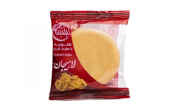 کلوچه با مغز گردو لاهیجان لیلتین 2 عددی مقدار 90 گرم