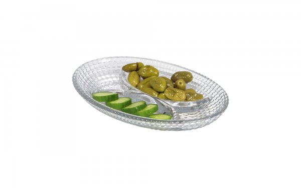 اردوخوری بیضی 2 پارچه کاوه مدل ونیز
