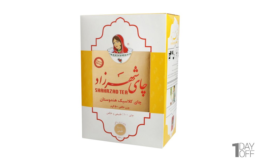 چای سیاه کلاسیک هندوستان شهرزاد مقدار 500 گرم
