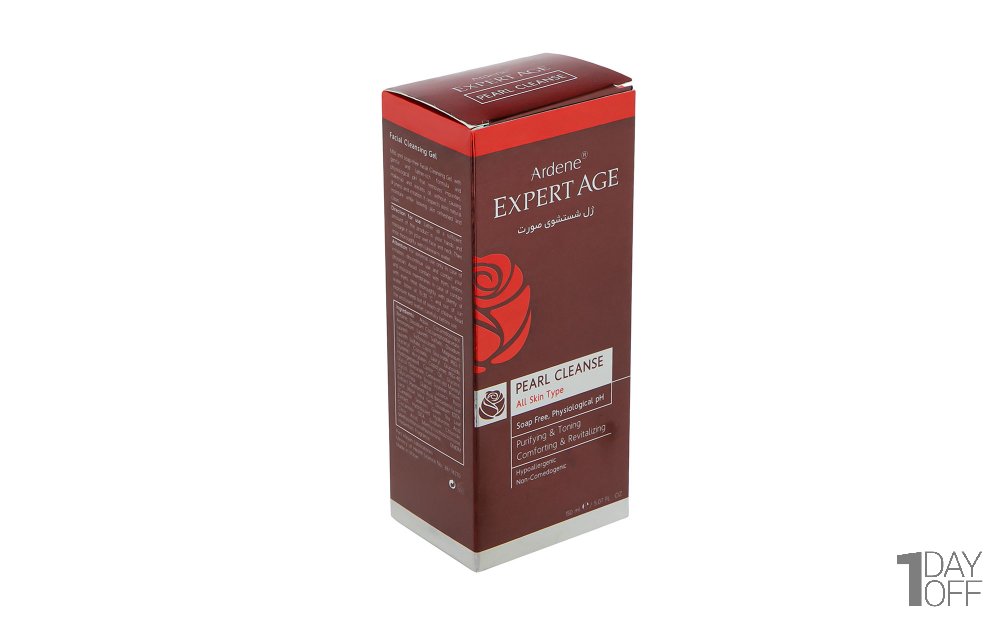 ژل شستشوی صورت آردن مدل Expert Age مقدار 150 میلی‌لیتر