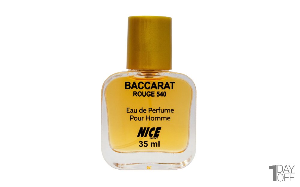 عطر جیبی زنانه نایس پاپت مدل Baccarat Rouge 540 مقدار 35 میلی‌لیتر