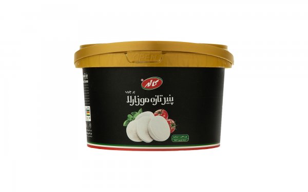 پنیر تازه موزارلا پرچرب کاله مدل توپی مقدار 500 گرم