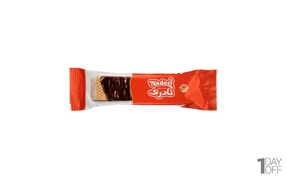 ویفر پرتقالی با روکش کاکائو نادری مقدار 30 گرم