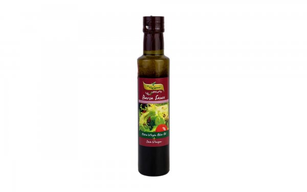 سس مخلوط روغن زیتون بکر و سرکه خرما سبزینه تک مقدار 270 میلی‌لیتر