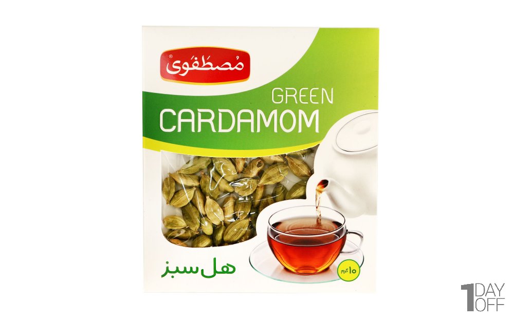 هل سبز مصطفوی مقدار 10 گرم