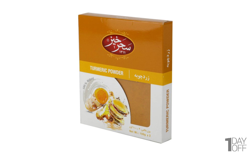 زردچوبه سحرخیز مقدار 100 گرم