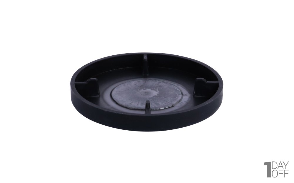 گلدان استوانه‌‎ای مشکی سایز 10 کد 123 مهرنی (Mehrni)