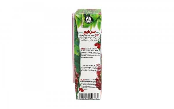 نکتار آلبالو سن‌ایچ مقدار 200 میلی‌لیتر 