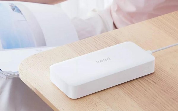  پاوربانک شیائومی ظرفیت 20000 میلی‌آمپر مدل Redmi PB200LZM رنگ سفید