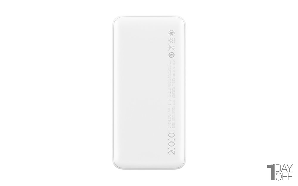  پاوربانک شیائومی ظرفیت 20000 میلی‌آمپر مدل Redmi PB200LZM رنگ سفید