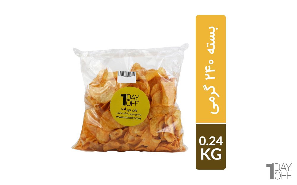 چیپس سنتی فله با طعم پنیر مقدار 240 گرم 