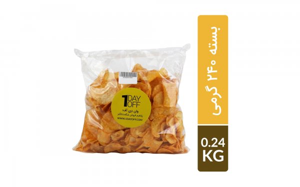 چیپس سنتی فله با طعم پنیر مقدار 240 گرم 