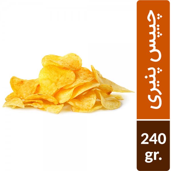چیپس سنتی فله با طعم پنیر مقدار 240 گرم 