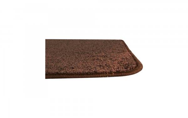 پادری پالاز مدل کات B پرز‌بلند قهوه‌ای تیره 50x80 سانتی‌متر