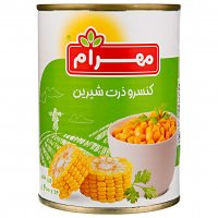 کنسرو ذرت مهرام 400 گرم