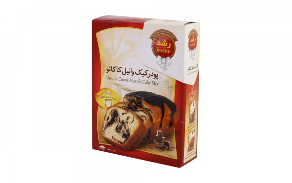 پودر کیک وانیل کاکائو رشد مقدار 500 گرم