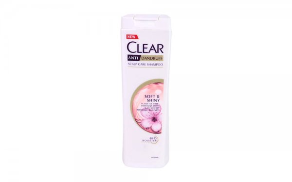 شامپو ضد شوره زنانه کلییر (Clear) مدل Soft & shiny مقدار 400 میلی‌لیتر