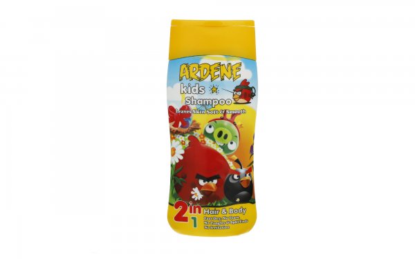 شامپو سر و بدن بچه آردن مدل ANGRY BRIDS مقدار 200 میلی‌لیتر 