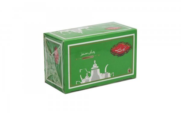 چای سبز کیسه‌ای گلستان بسته 50 عددی