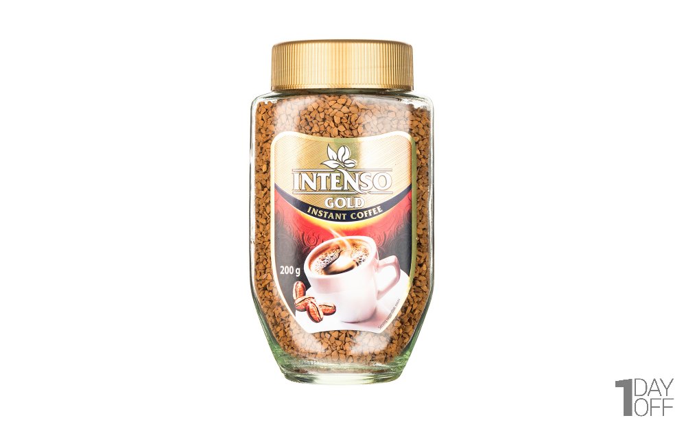 پودر قهوه فوری گلد اینتنسو (Intenso) مقدار 200 گرم