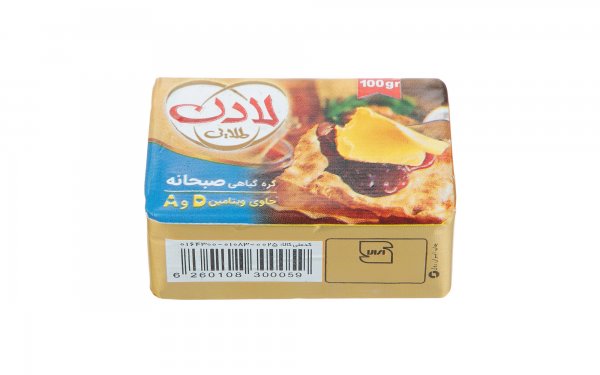 کره صبحانه گیاهی لادن مقدار 100 گرم