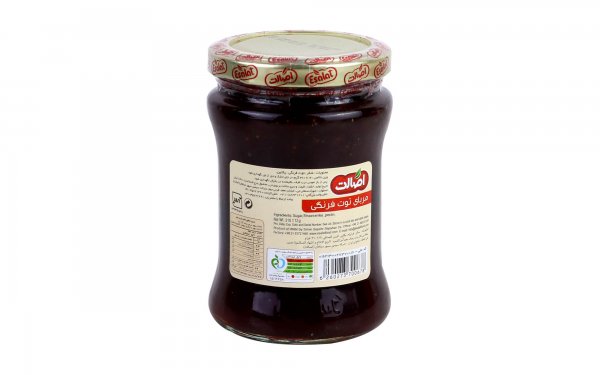 مربا توت‌فرنگی اصالت مقدار 310 گرم