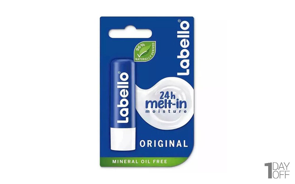 بالم لب لابلو Labello مدل original بدون بو مقدار 4.8 گرم