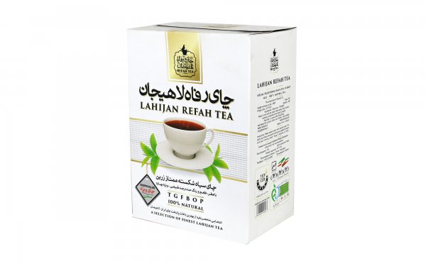 چای سیاه شکسته بهاره ممتاز زرین رفاه لاهیجان مقدار 350 گرم
