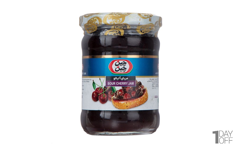 مربا آلبالو چین‌چین مقدار 290 گرم 