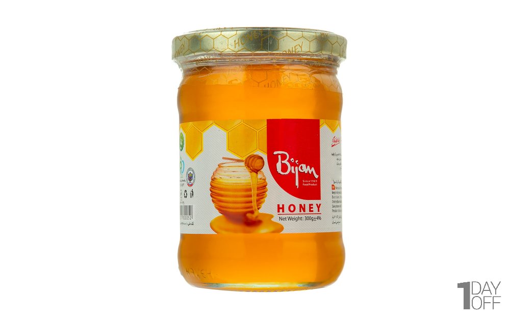 عسل بیژن مقدار 300 گرم