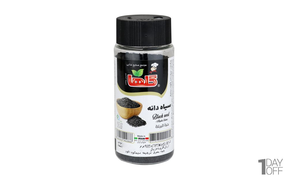 سیاه دانه گلها مقدار 80 گرم