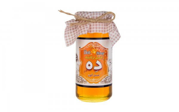 عسل گون ارگانیک ده در مقدار 650 گرم