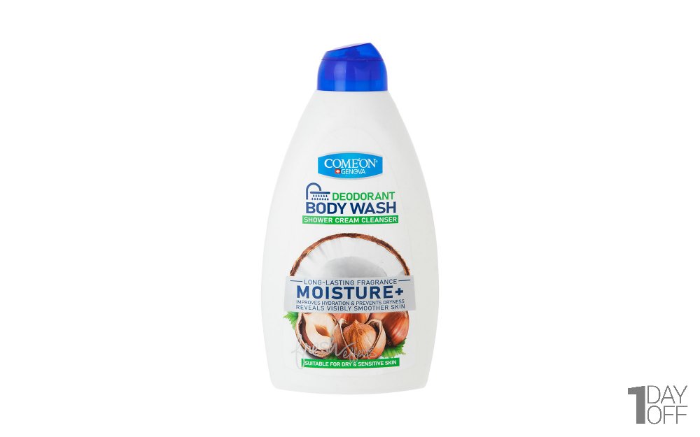 شامپو بدن (Moisture) کامان مقدار 510 میلی‌لیتر