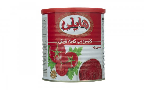 رب گوجه‌فرنگی هایلی مقدار 800 گرم