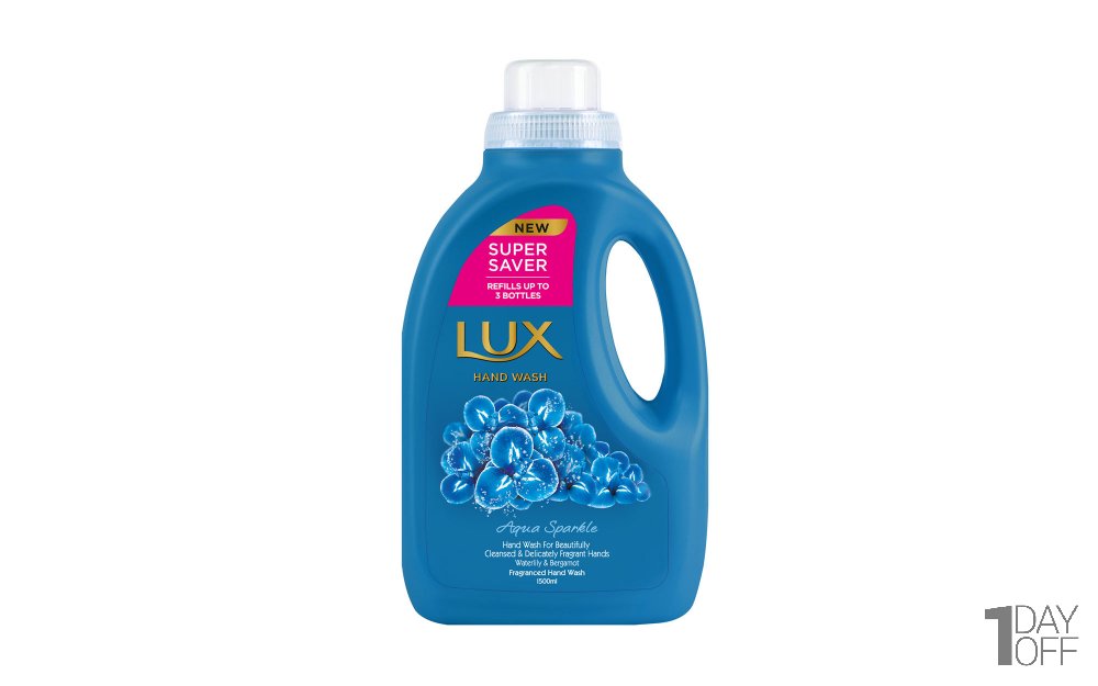مایع دستشویی لوکس (Lux) مدل Aqua sparkle مقدار 1.5 لیتر