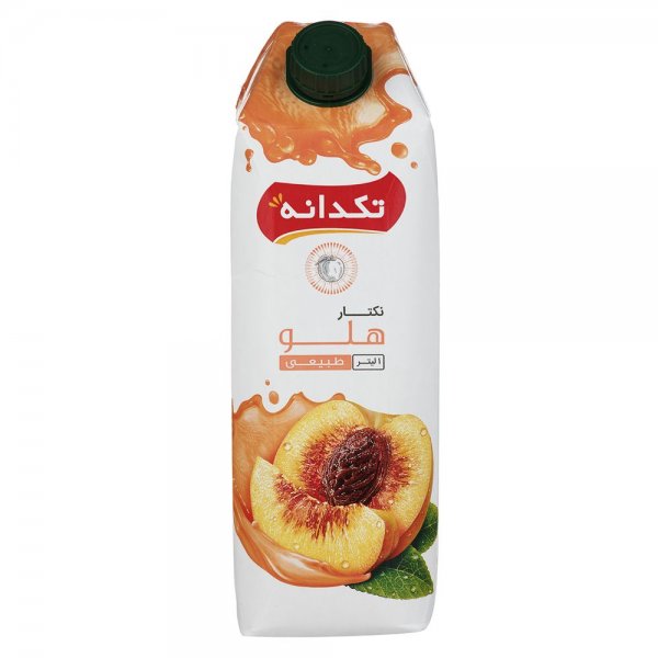 نکتار هلو تکدانه مقدار 1 لیتر