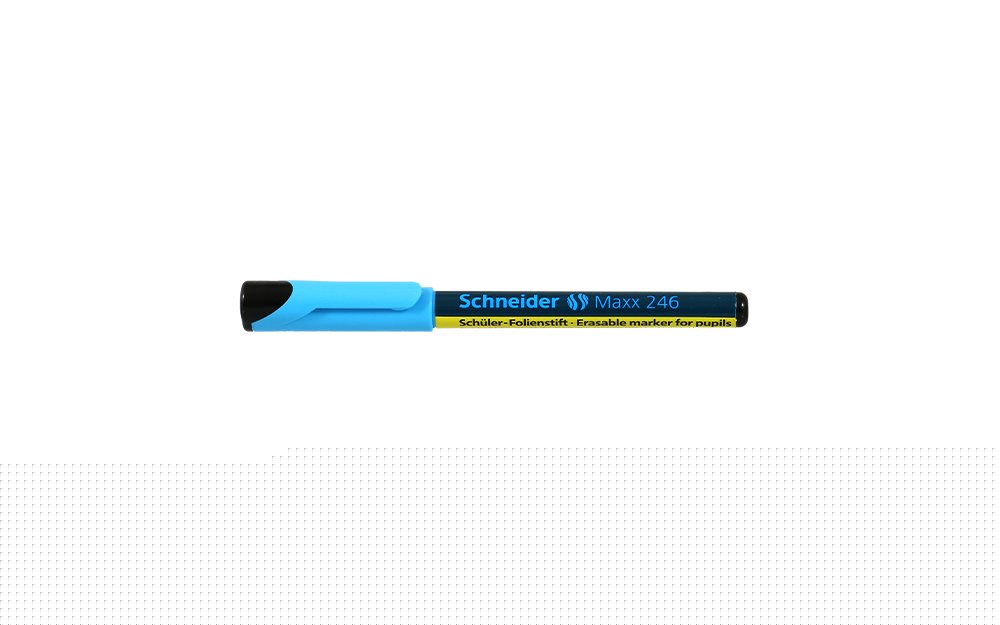 ماژیک علامت‌زن 0.7 میلی‌متری اشنایدر (Schinder) مدل Maxx 246 نوع پاک‌شونده رنگ مشکی 