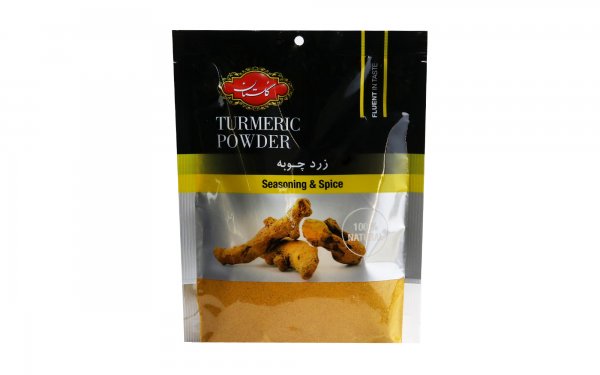 زردچوبه گلستان مقدار  75 گرم