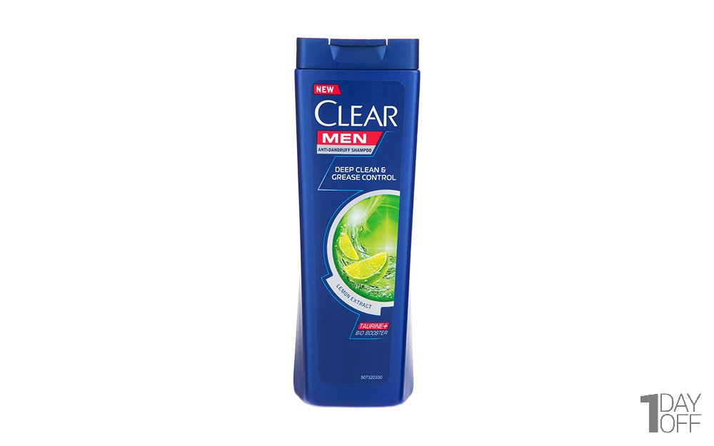 شامپو ضد شوره مردانه کلییر (Clear) مدل Deep Clean & Grease Control مقدار 200 میلی‌لیتر