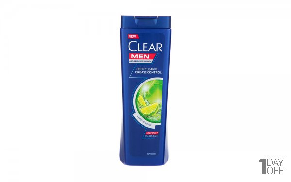 شامپو ضد شوره مردانه کلییر (Clear) مدل Deep Clean & Grease Control مقدار 200 میلی‌لیتر