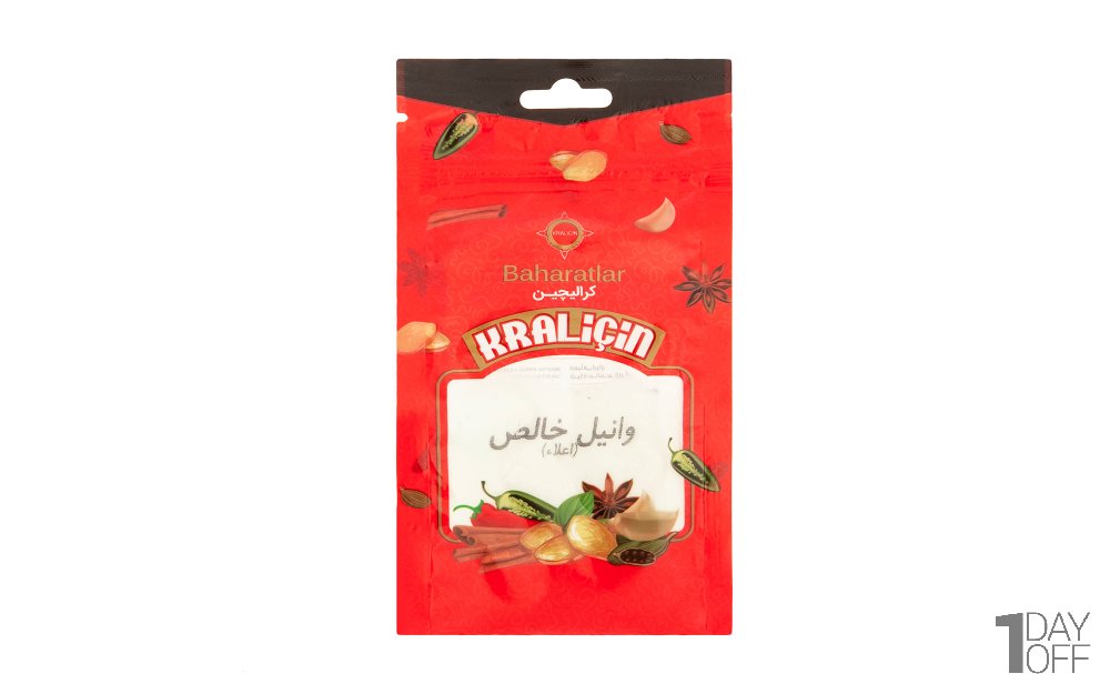 وانیل خالص کرالیچین مقدار 20 گرم  