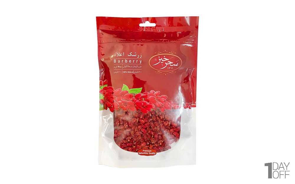 زرشک اعلاء پاکتی سحرخیز مقدار 300 گرم