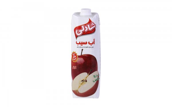 آب سیب شادلی مقدار  1 لیتر